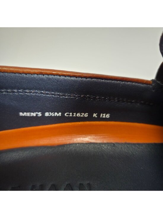 Cole Haan Lenox Hill Venetian Loafers Mens Size 8.5M British Tan Leather Slip-On main image 4